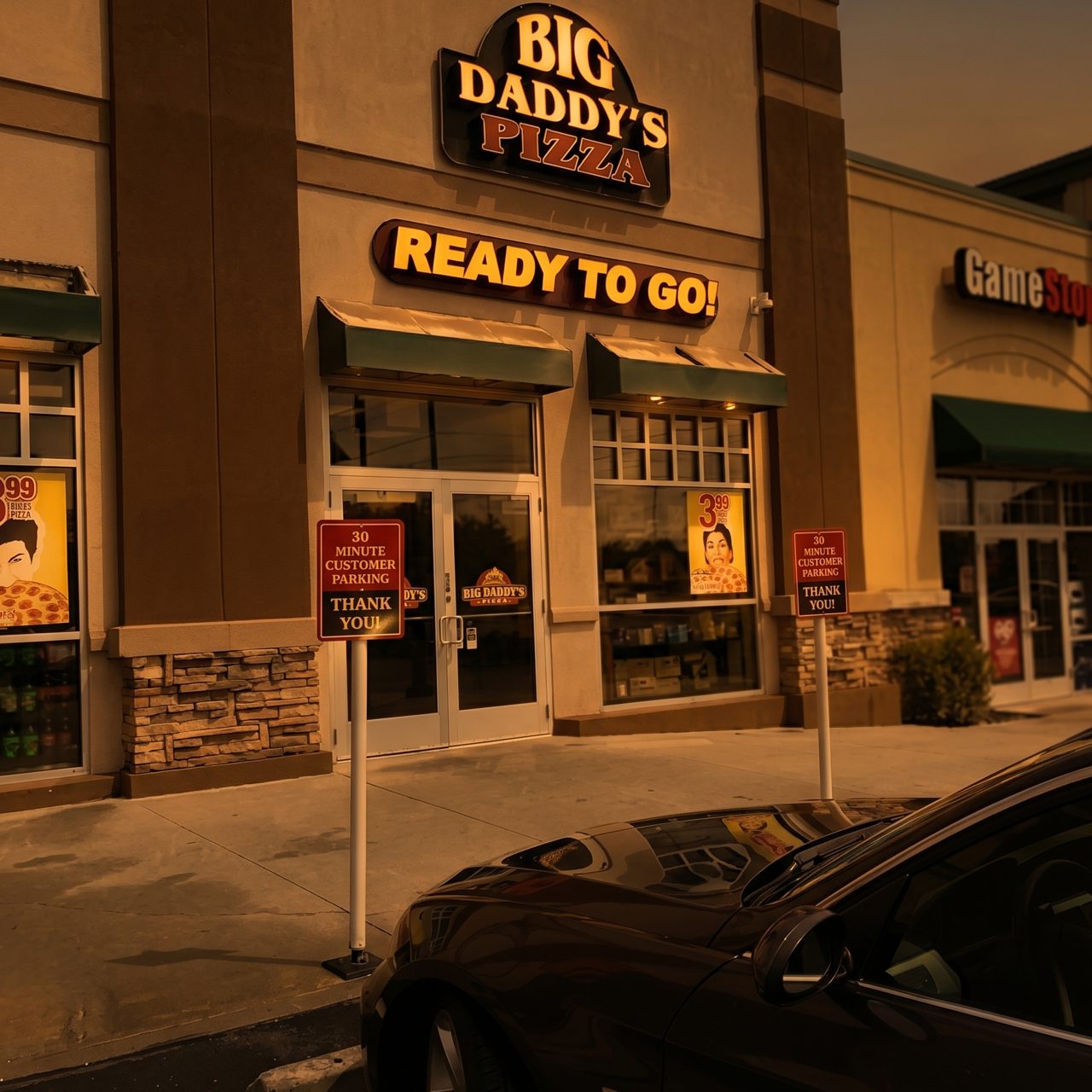 Family-Friendly Pizza Shop