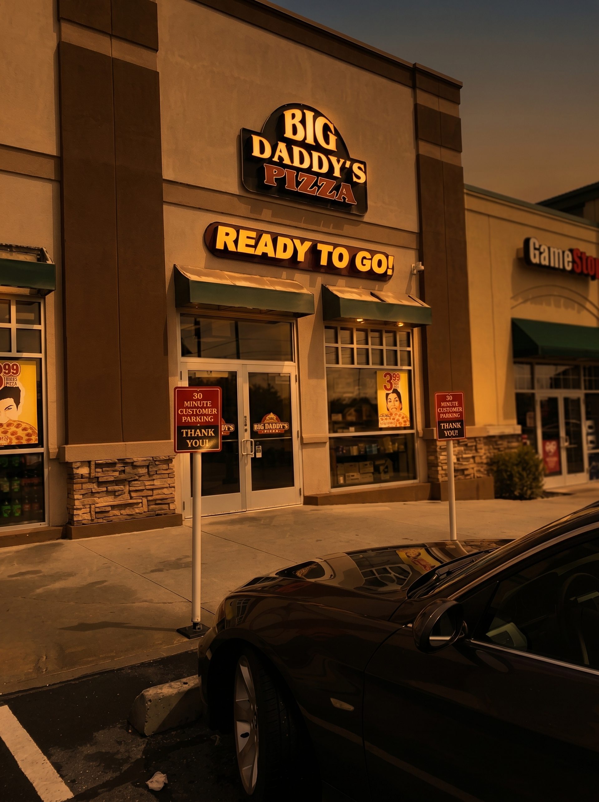 Family-Friendly Pizza Shop